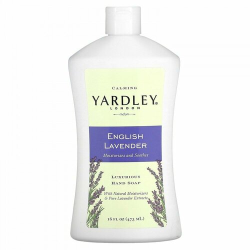 Yardley London, Luxurious Hand Soap, English Lavender, 16 fl oz (473 ml)