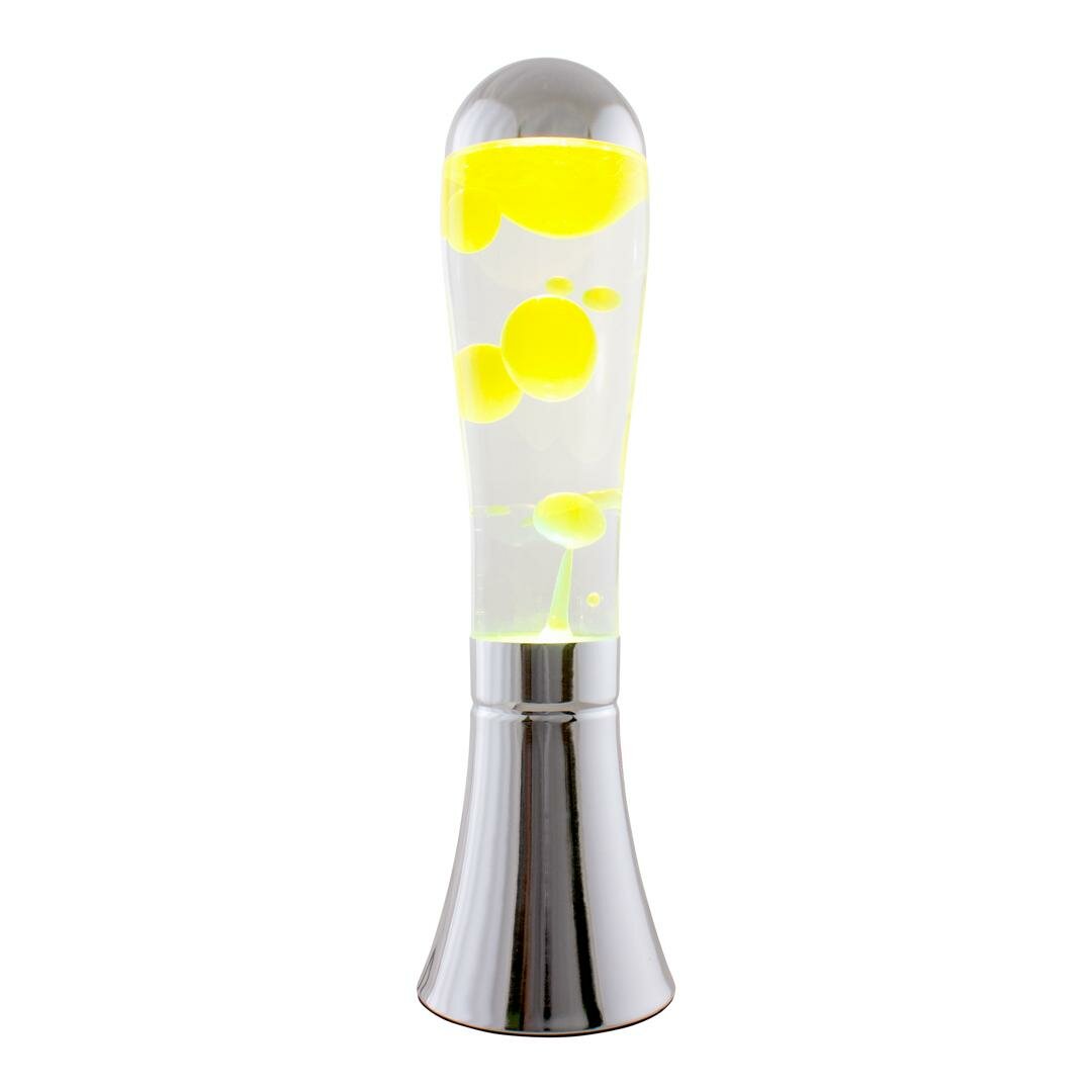 Декоративный светильник Старт «Лава-лампа», цвет жёлтый - фотография № 2