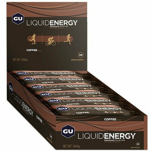 фото Гель питьевой gu energy gu liquid enegry gel 40mg caffeine 12 x 60 г, кофе