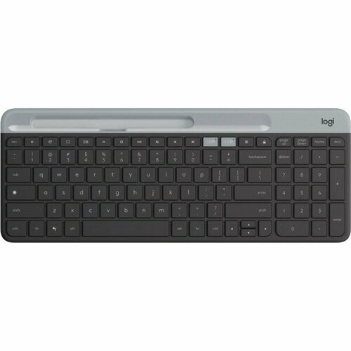 Клавиатура офисная Logitech K580 (черный) клавиатура logitech k580 slim multi device графит кириллица qwerty