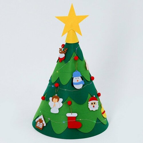 Набор для творчества Ёлочка украшения подвески гирлянда 1455₽