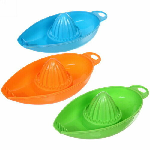 Соковыжималка пластиковая для цитрусовых 225126см цвета микс 18500₽