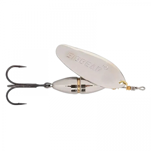 фото Блесна sibbear вращающаяся pulsaro №4 l 60 мм, w 10.0 гр, c silver