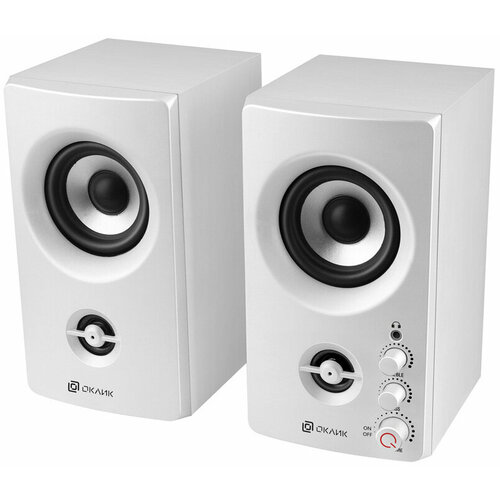 Колонки Oklick OK-164 20 белый 30Вт 492100₽