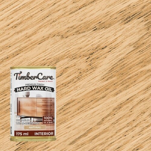 фото Защитное масло с твердым воском timbercare hard wax oil 175 мл натуральный 350100