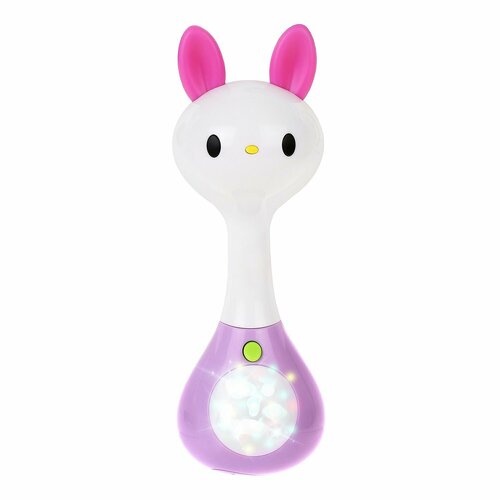 Музыкальная игрушка Жирафики Зайка: свет, музыка, звуки, батарейки 939858 игрушка музыкальная жирафики веселый пингвинчик русс песен звуки свет