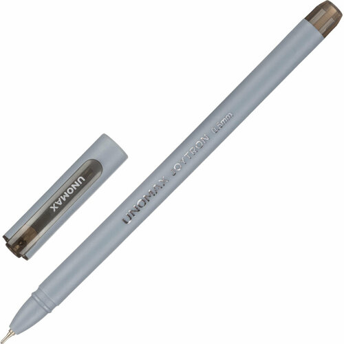 Ручка шариковая неавтоматическая Unomax Joytron, д. ш.0,5 мм, л.0,3 мм, черн, 12 шт.