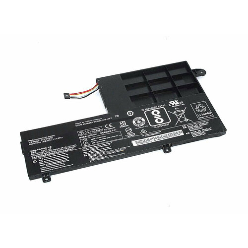 Аккумулятор L14L2P21 для ноутбука Lenovo S41-70 7.4V 30Wh (4000mAh) черный аккумулятор батарея для ноутбука lenovo l14l2p21 7 4v 30wh