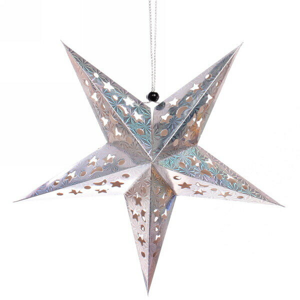 Украшение подвесное «Сияние звезды» 45 см, Серебро