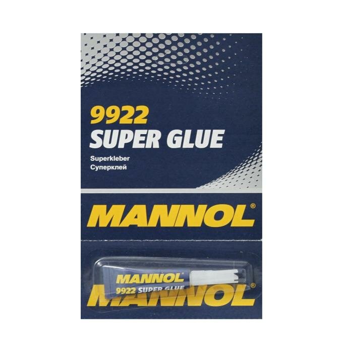 фото 9922 MANNOL SUPER GLUE 3 гр. Суперклей