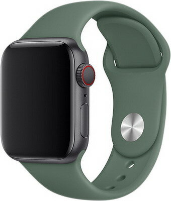Набор силиконовых браслетов moonfish для Apple Watch 40 мм темно-зеленый