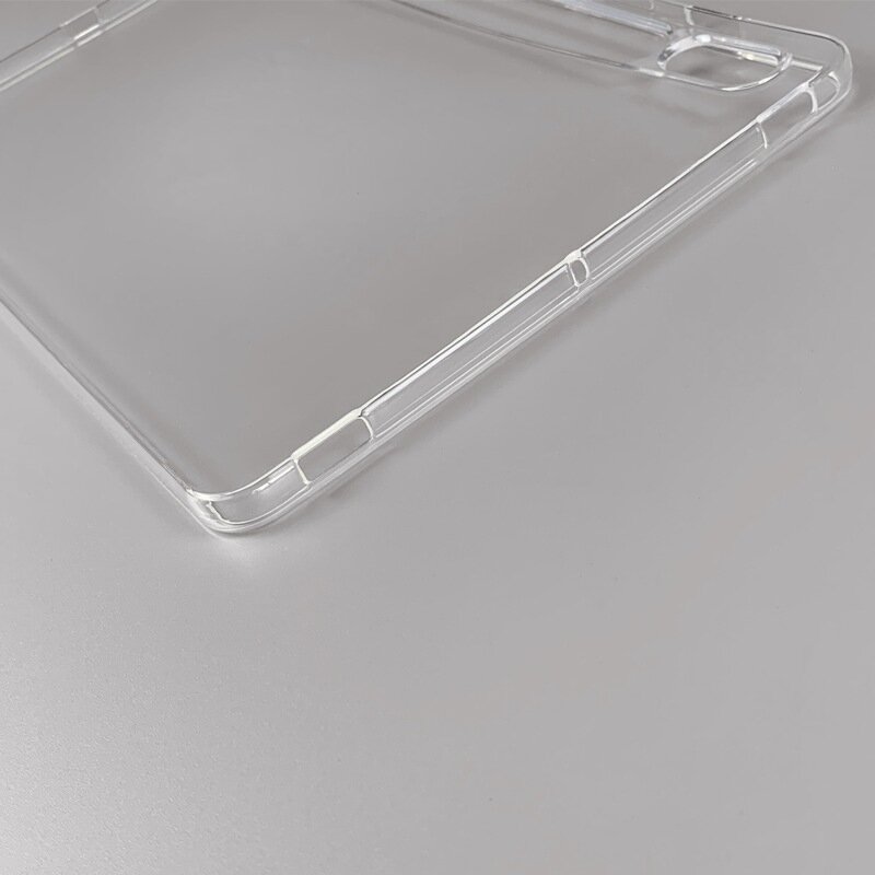 Задняя панель-чехол-накладка MyPads для Samsung Galaxy Tab S7 FE 124 SM-T735N (2021) ультра-тонкая полимерная из мягкого качественного силикона 