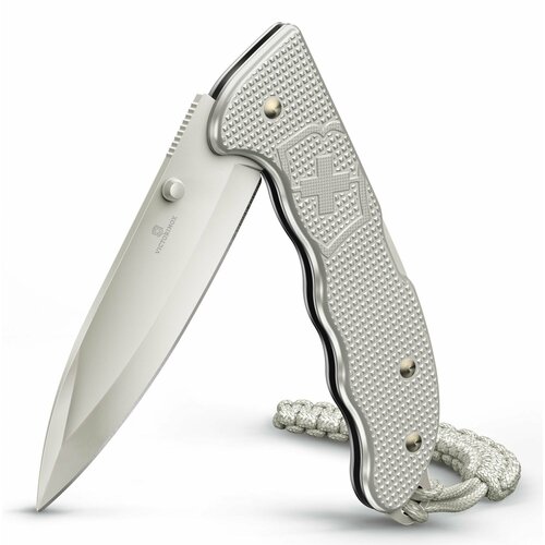 фото Нож перочинный victorinox evoke alox (0.9415. d26) 136мм, 5 функций, серебристый, подарочная коробка