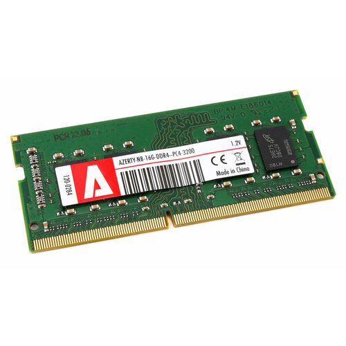 Модуль памяти Azerty SODIMM 16Gb DDR4 3200 MHz 393000₽