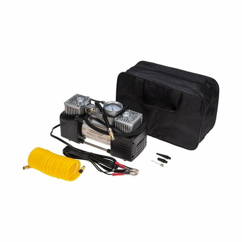 Компрессор автомобильный усиленный двухпоршневой 60лмин 10 АТМ REXANT цена за 1 шт 3170₽