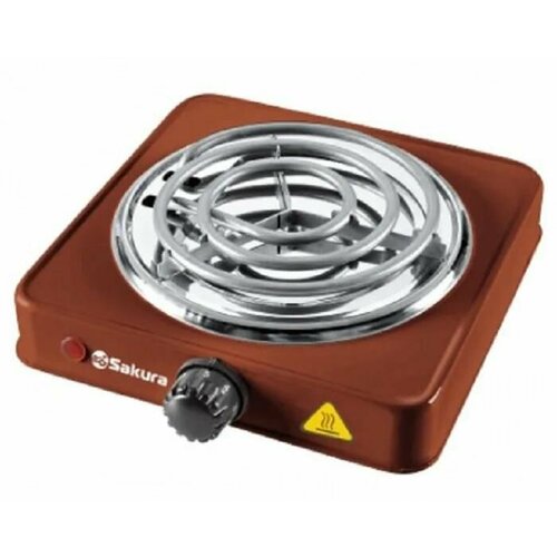 Электроплита SAKURA ПЭ-08 1500Вт 145мм 1конфспир коричн 129600₽