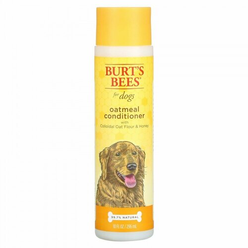 Burt' s Bees, Овсяный кондиционер для собак с коллоидной овсяной мукой и медом, 296 мл (10 жидк. Унций)