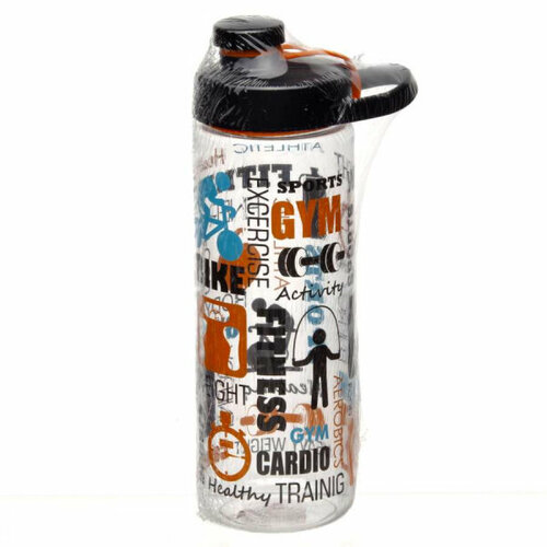фото Бутылка спортивная с рисунком 750 мл оптторгсоюз