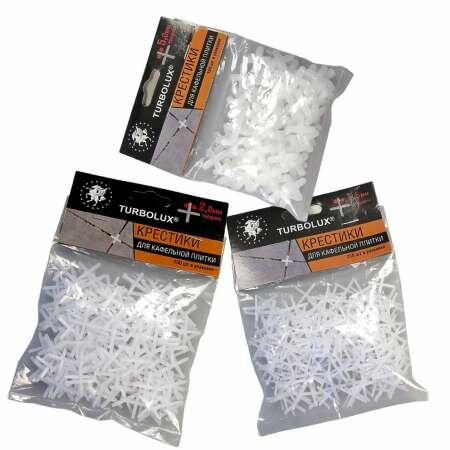 фото Крестики 888 для кафельной плитки 3мм (150шт/упак) (1упак) (3980730)