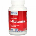 Jarrow Formulas, L-Glutamine, 750 mg, 120 Veggie Caps - изображение