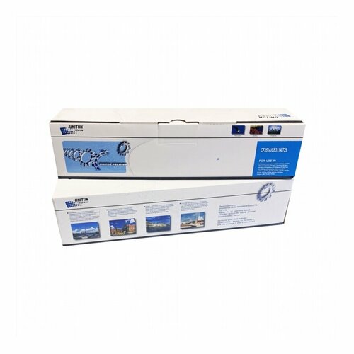 Картридж для HP Color LJ M176 / CP1025 CF351A/CE311A/Canon 729C син (1K) UNITON Premium чип для hp color laserjet cp1025 ce311a голубой cyan 1k elp ch hce311a с 1k