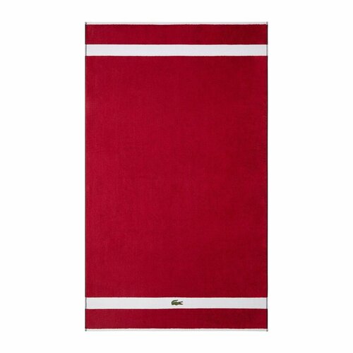 фото Полотенце lacoste casual rouge 70x140 см