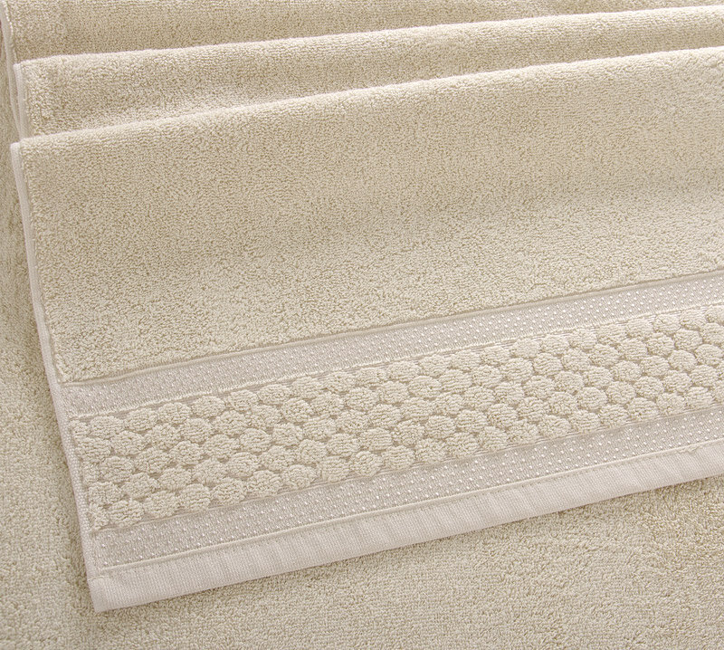 фото Полотенце Махровое «Нормандия песок» 33х70 Плотность 500 г/м2