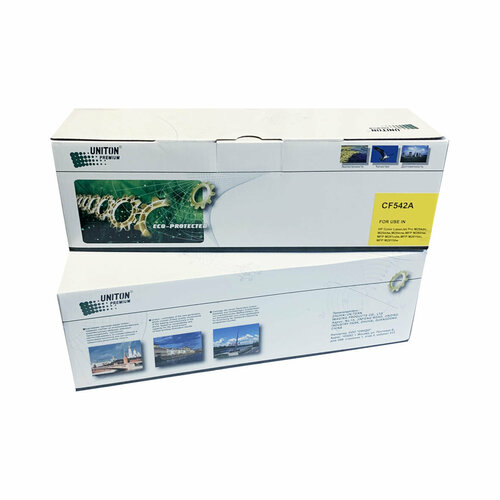 Картридж Uniton Premium Green Eco-Protected CF542A желтый совместимый с принтером HP