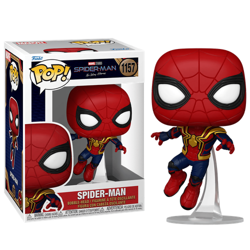 Фигурка Funko POP Leaping Spider-Man из фильма Spider-Man: No Way Home 1157