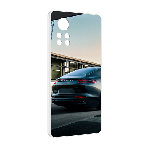 Чехол MyPads porsche порш 4 для Infinix Note 12 i X667 задняя-панель-накладка-бампер