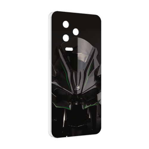 Чехол MyPads кавасаки мото для Infinix Note 12 Pro 4G X676B задняя-панель-накладка-бампер