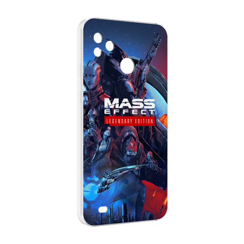 Чехол MyPads Mass Effect Legendary Edition для Tecno Pop 5 Go задняя-панель-накладка-бампер