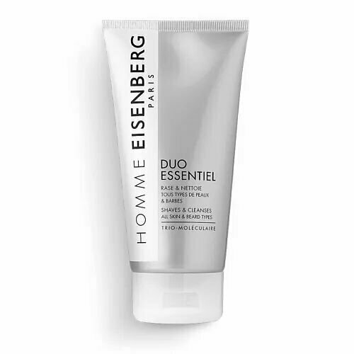 EISENBERG Средство для бритья и очищения кожи 2 в 1 (Shaves and cleanses all skin and beard types) 150 мл пена для очищения кожи и бритья cellcosmet