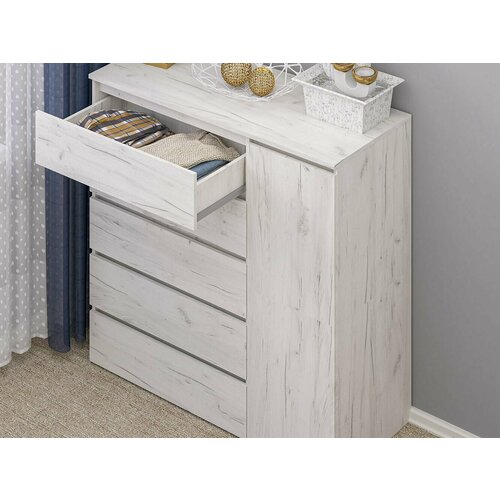 Комод широкий СКМ 22 Крафт светлый 11312₽