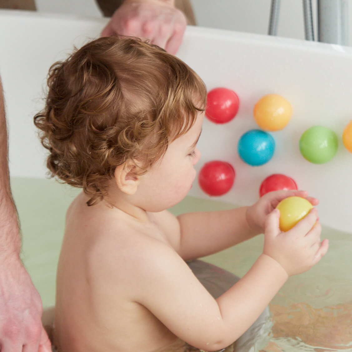 Набор игрушек для ванны Happy Baby, Iqbubbles 6 шт. - фото №6