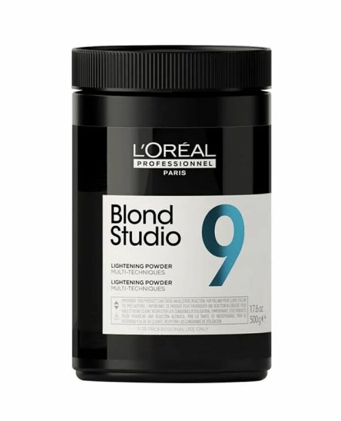 L'Oreal Professionnel Blond Studio 9 - Обесцвечивающая пудра с высокоэффективной формулой, 500 гр