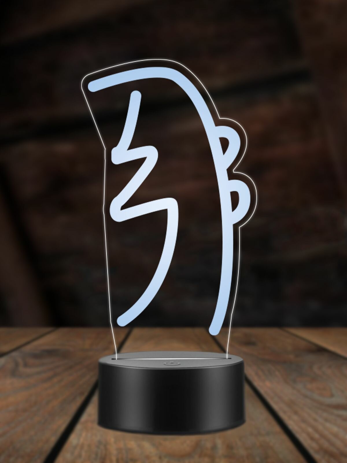 Ночник Сэй Хей Ки, 3Д светильник, ночная лампа, символ Рейки
