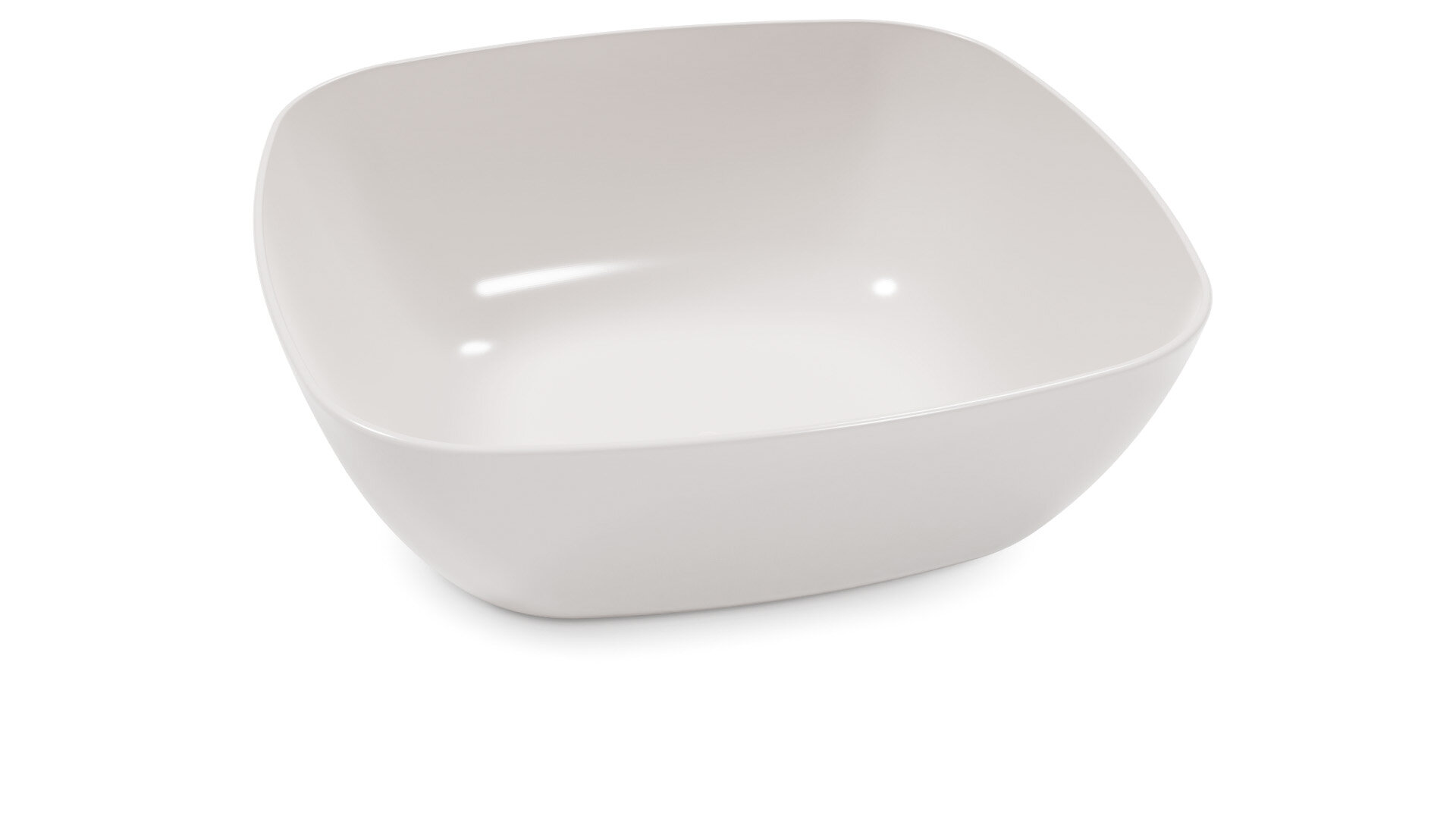 фото Тарелка глубокая Альтернатива Квадро М8041 16х16х5,5см бежевый