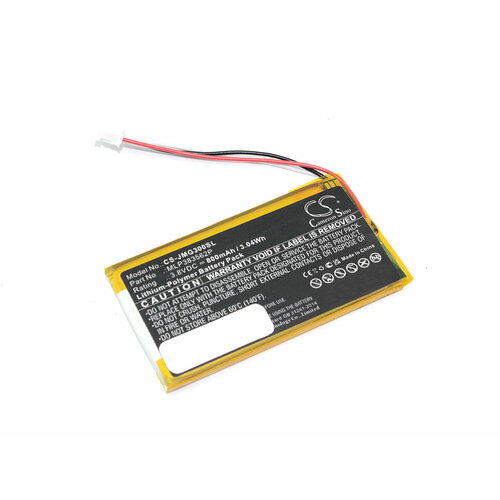 Аккумуляторная батарея (аккумулятор) CameronSino CS-JMG300SL для акустики Go 3 3.8V 800mAh (3.04Wh)