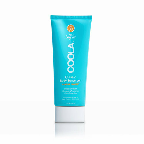 Солнцезащитный крем для тела Тропический кокос SPF30 COOLA Classic Body Sunscreen Tropical Coconut SPF30