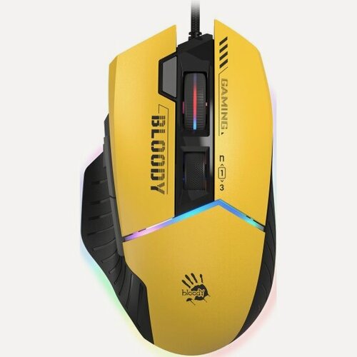 Изображение товара Мышь A4TECH Bloody W95 Max Sports желтый/серый (W95 MAX SPORTS LIME)