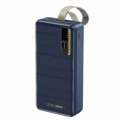 Аккумулятор внешний Remax RPP-506 Noah 30000mAh QC30 PD30 цвет синий 270400₽