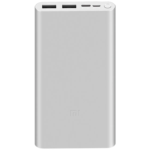 Внешний аккумулятор Xiaomi Mi Power Bank 3 10000 mAh 225W PB100DZM Silver 2903₽