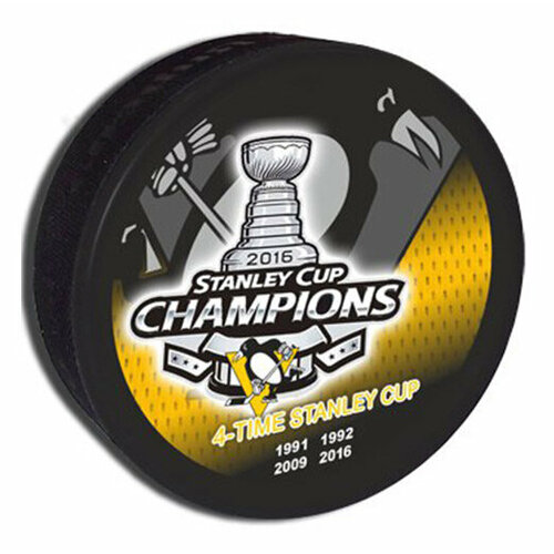 Шайба Rubena Pittsburgh Penguins Staley Cup Champions 2016