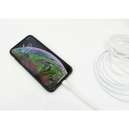 Кабель Lightning (m), USB A(m), 3м, белый горящие скидки deppa usb to apple lightning 2m black