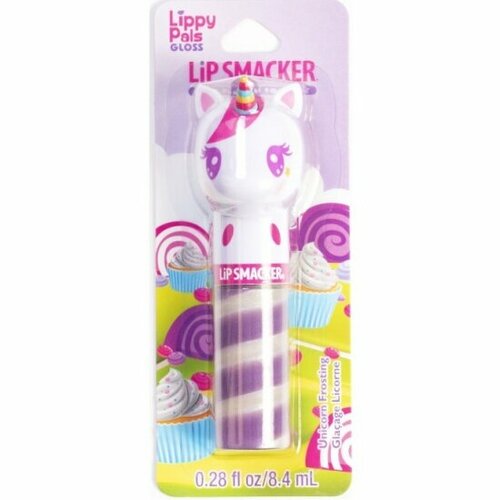 lip smacker paws itively peach y lippy pals gloss Блеск для губ Lip Smacker Lippy Pals Gloss Unicorn Frosting с ароматом сахарной глазури 8.4 г