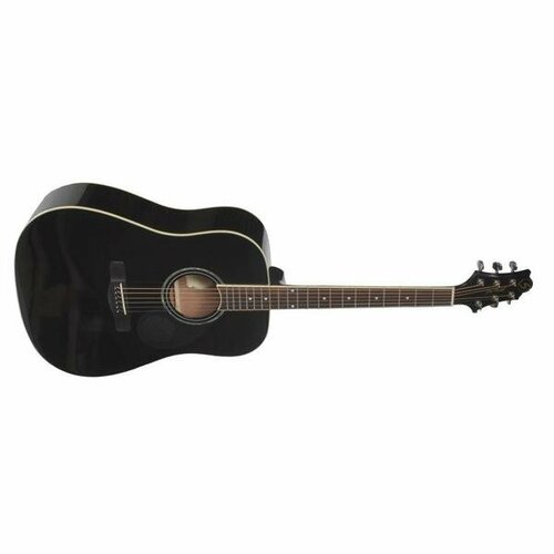 Акустическая гитара Greg Bennett GD101S/BK greg bennett gd100s bk акустическая гитара дредноут ель цвет черный