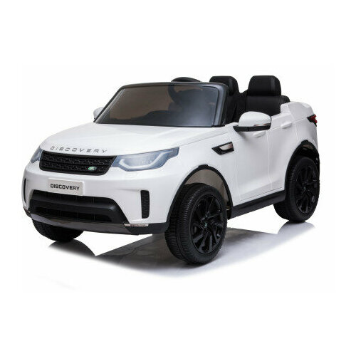 Jiajia Детский электромобиль Land Rover Discovery 12V - TR1905-WHITE детский электромобиль land rover discovery