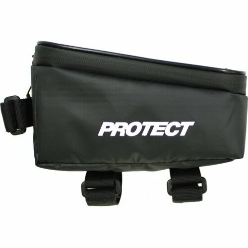 Сумка велосипедная на раму Protect Sport Protect с отделением для смартфона, 19х10х10 см, черный