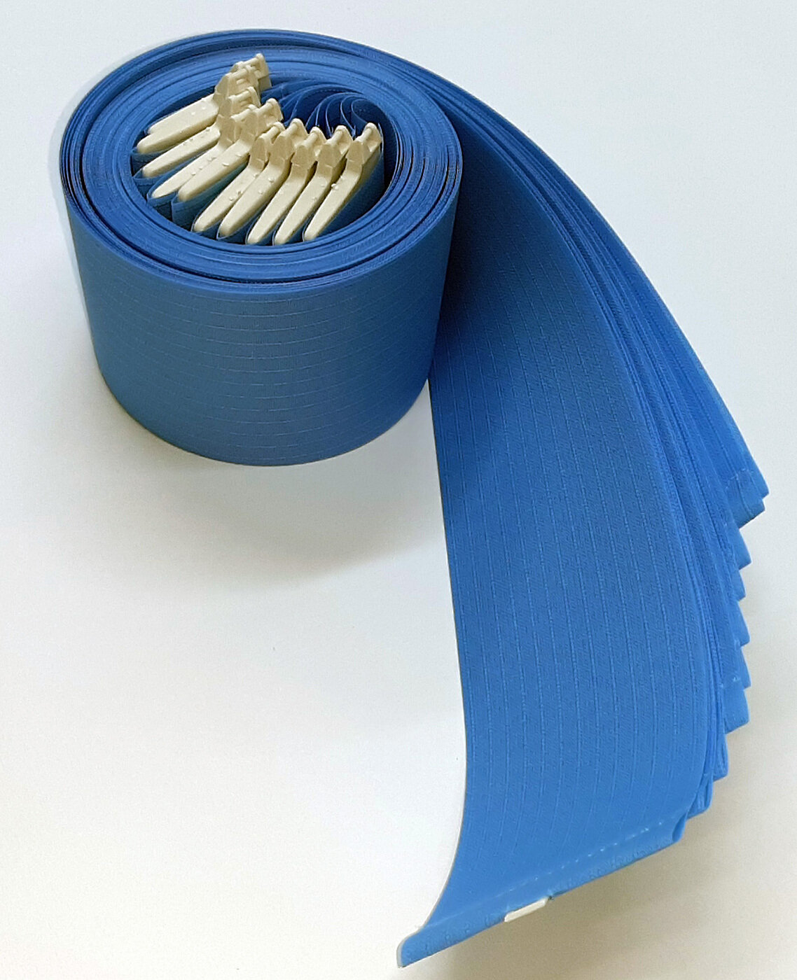 Ламели для вертикальных жалюзи Лайн 180 см х 10 шт синий